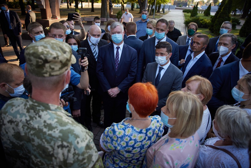 У Кривому Розі Президент зустрівся з ветеранами АТО/ООС та матерями загиблих і зниклих безвісти українських захисників